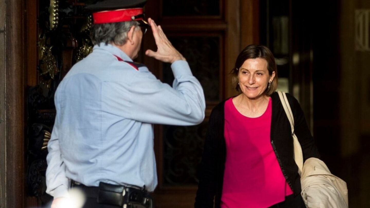 Carme Forcadell, presidenta cesada del Parlament catal&aacute;n