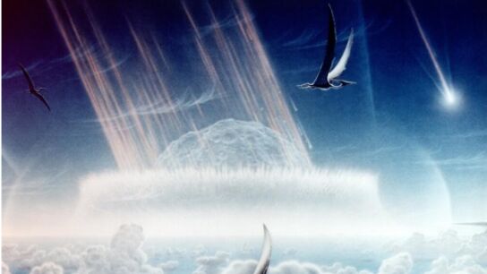 Asteroide que mat&oacute; a los dinosaurios
