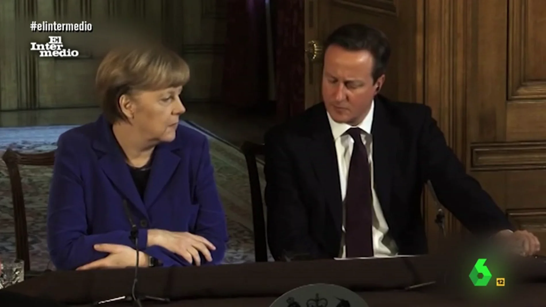 David Cameron o Angela Merkel, testigos de la entrevista de Ana Pastor a Artur Mas
