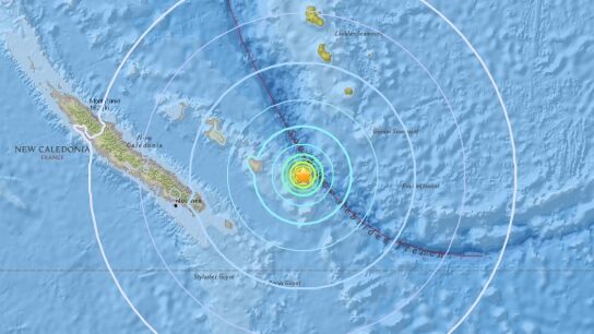 Onda s&iacute;smica producida por los sismos
