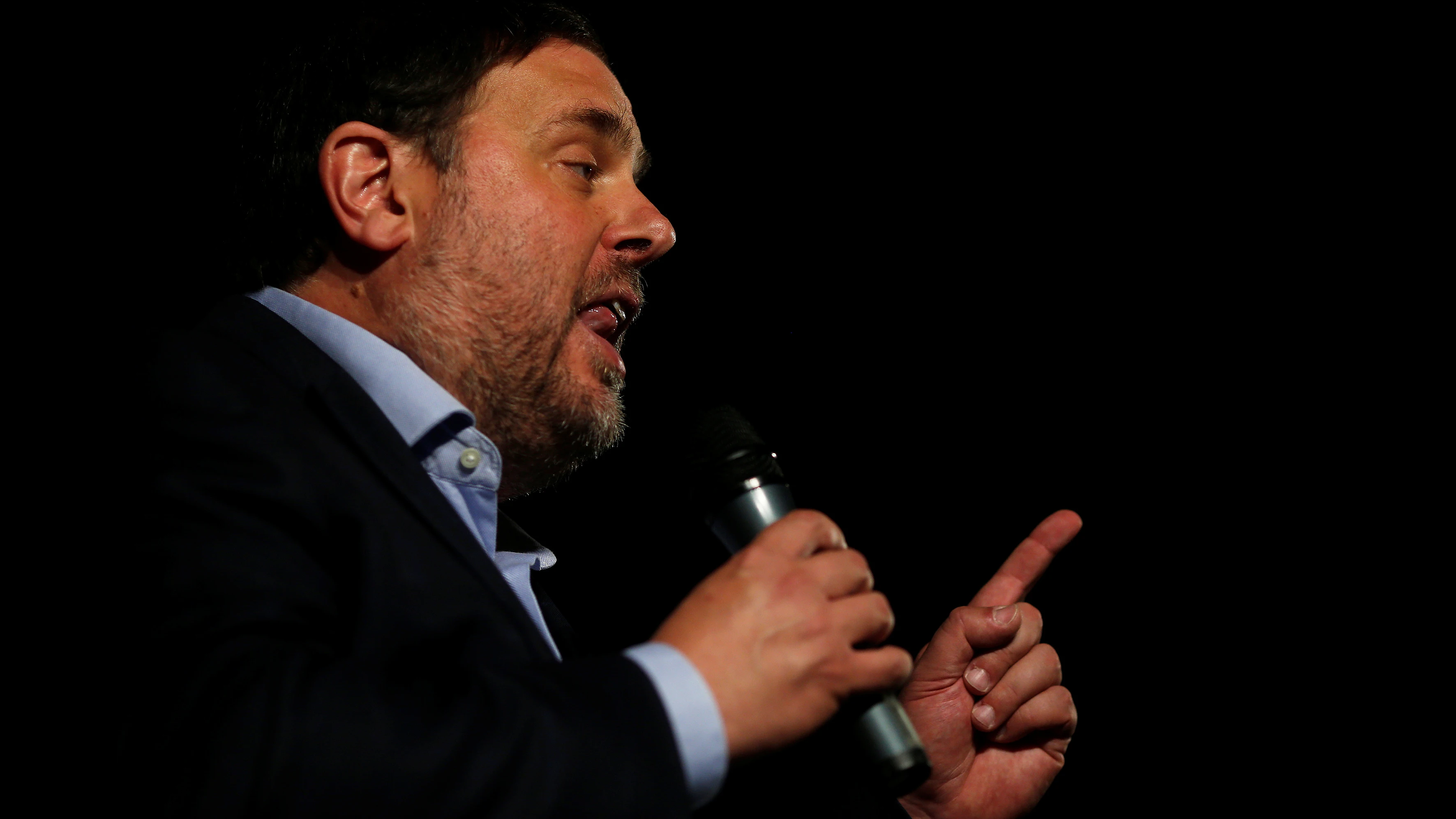 El exvicepresidente de la Generalitat, Oriol Junqueras