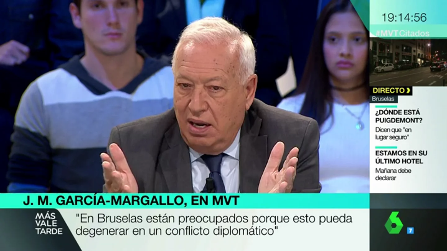 El exministro de Exteriores, José Manuel García-Margallo El exministro de Exteriores, José Manuel García-Margallo
