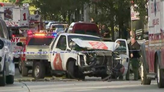 El veh&iacute;culo que ha sido utilizado en el atentado