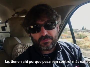 Jordi Évole, en el campo de refugiados de Jada Jordi Évole, en el campo de refugiados de Jada
