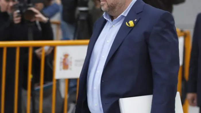 Oriol Junqueras llega a la Audiencia Nacional para declarar