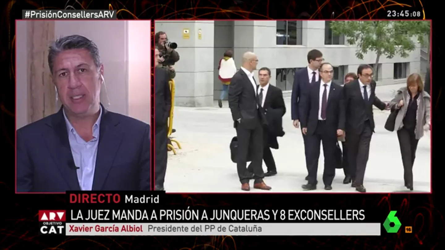 Xavier García Albiol, en Al Rojo Vivo Xavier García Albiol, en Al Rojo Vivo