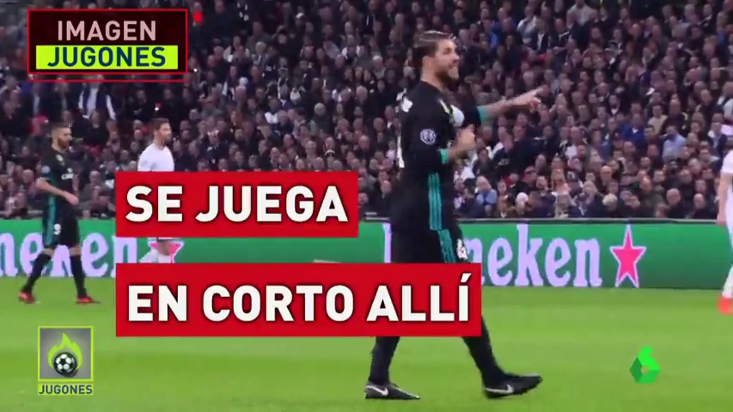 El sufrimiento de Ramos durante el partido en Wembley El sufrimiento de Ramos durante el partido en Wembley