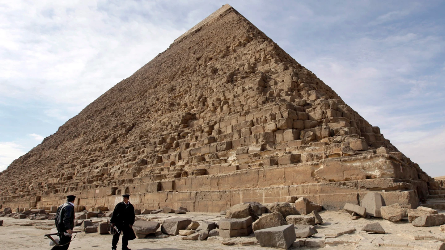 Gran Pirámide de Keops en Giza Gran Pirámide de Keops en Giza
