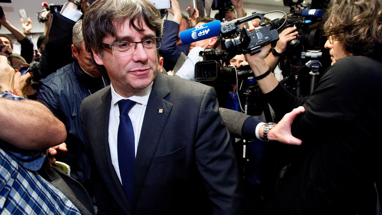 Carles Puigdemont en Bruselas