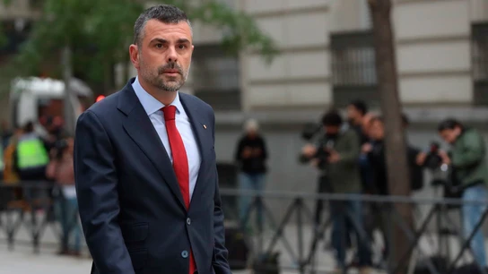 Santi Vila a su llegada a la Audiencia Nacional Santi Vila a su llegada a la Audiencia Nacional