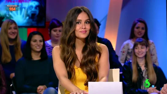 Cristina Pedroche planea un susto pero se convierte en "la asustadora asustada" Cristina Pedroche planea un susto pero se convierte en "la asustadora asustada"