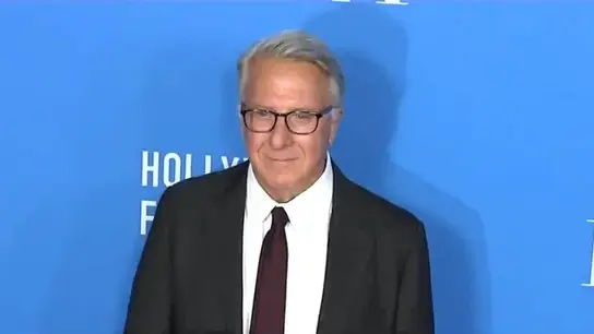 Dustin Hoffman durante un acto Dustin Hoffman durante un acto