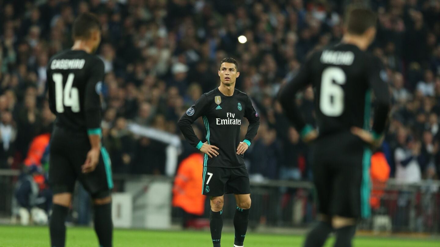 Cristiano Ronaldo, durante el partido contra el Tottenham