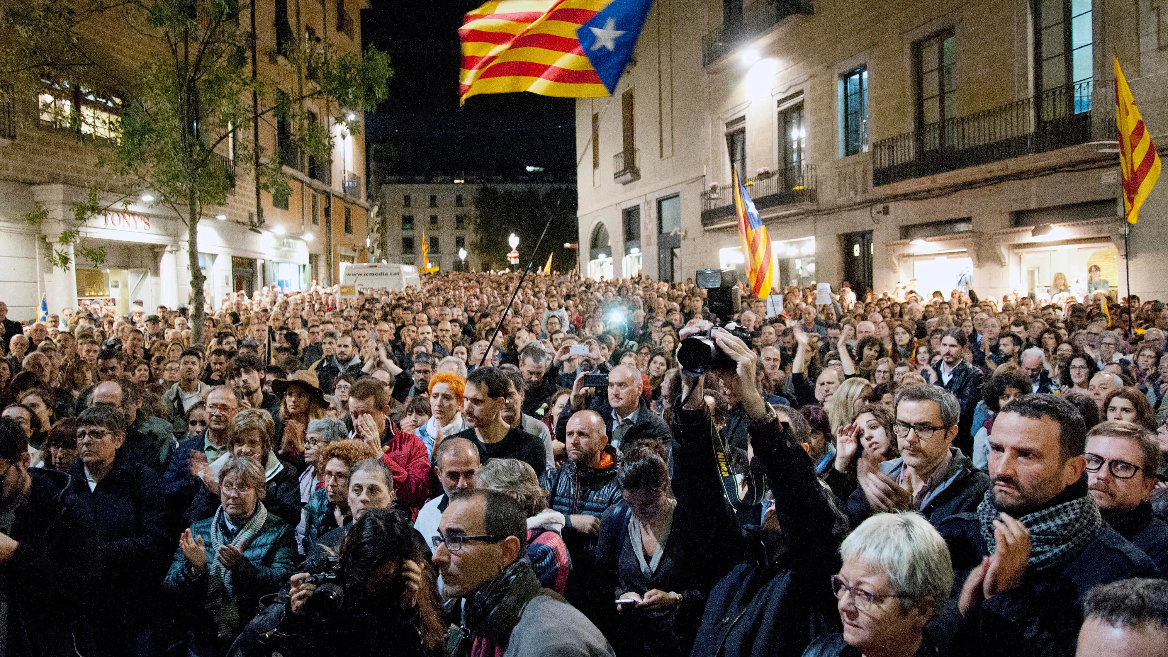 Manifestación en Cataluña