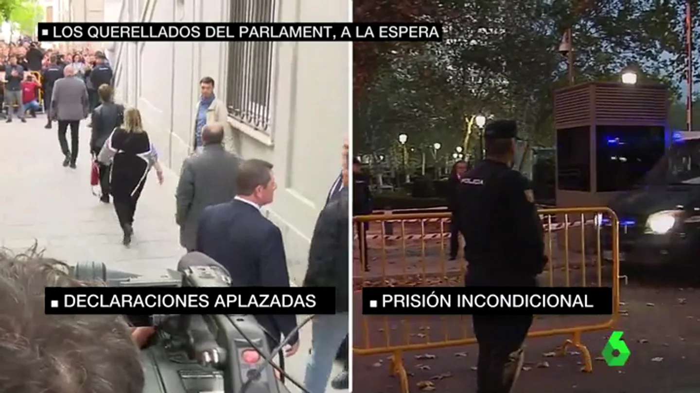 Salida de los acusados en el Tribunal Supremo y la Audiencia Nacional Salida de los acusados en el Tribunal Supremo y la Audiencia Nacional