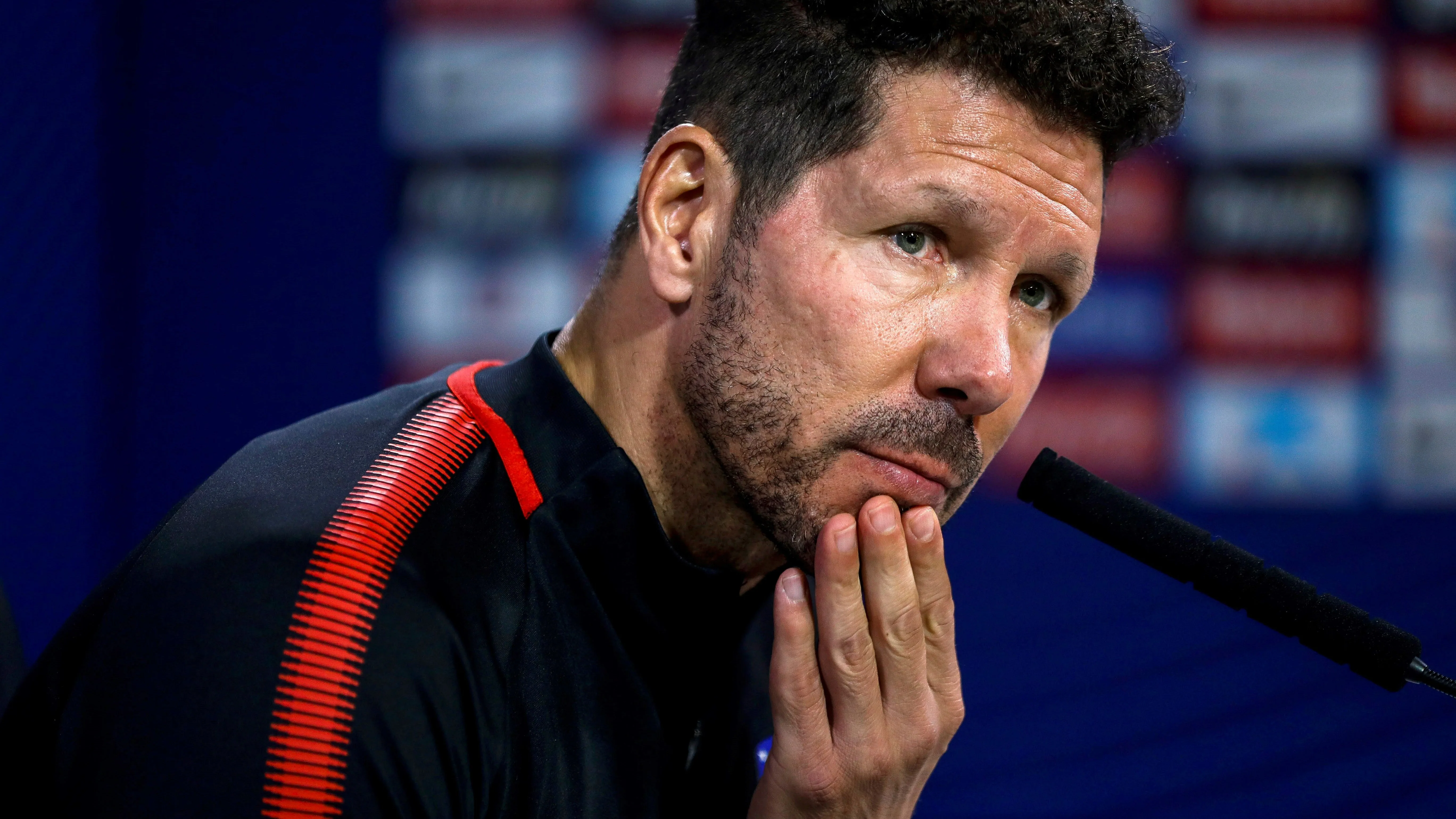 Simeone en rueda de prensa