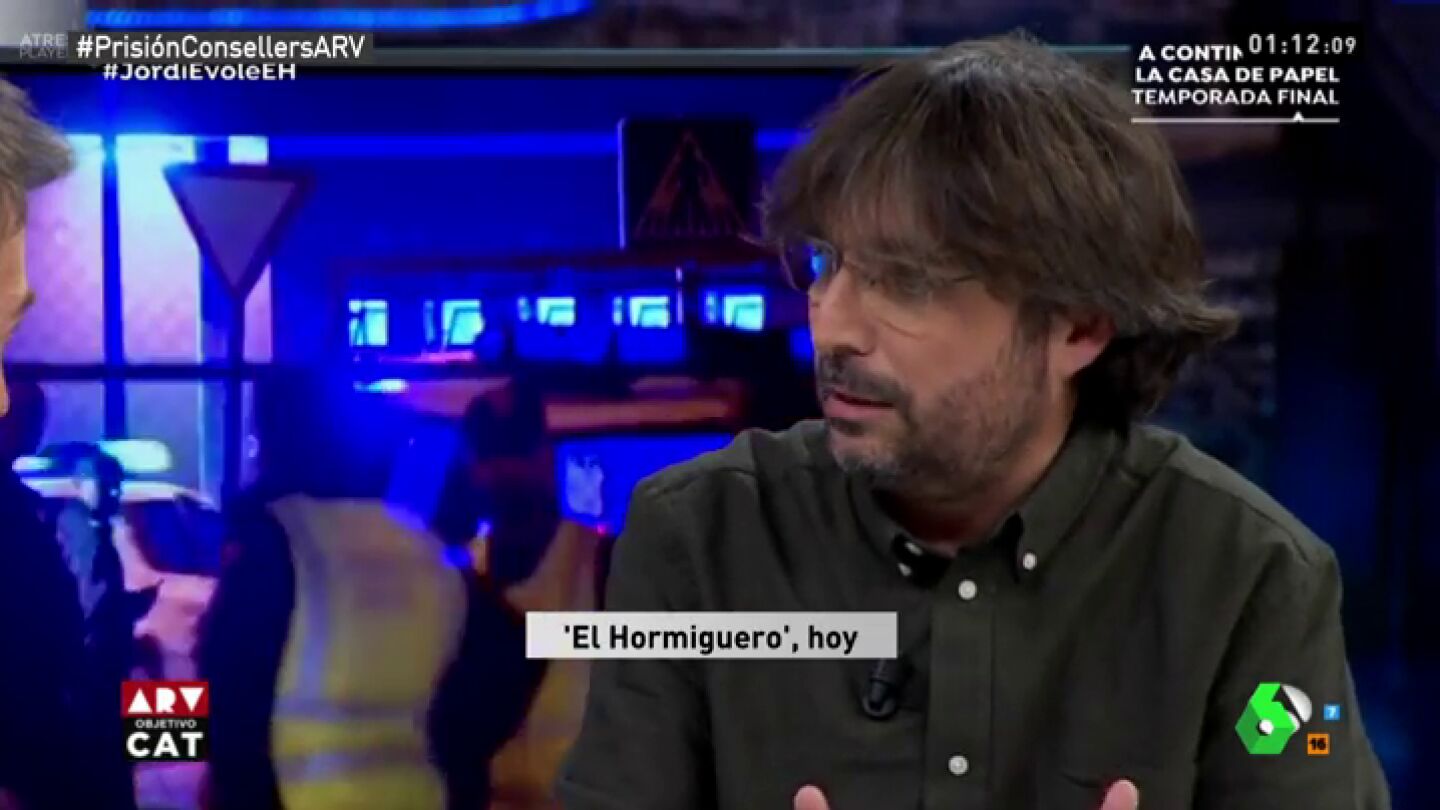 Jordi &Eacute;vole en El Hormiguero