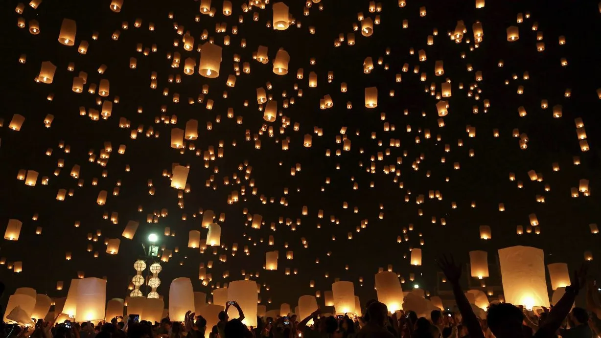 Festival Yi Peng, Tailandia