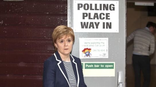 La ministra principal de Escocia, la independentista Nicola Sturgeon