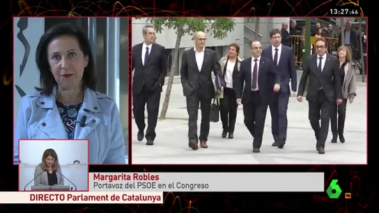 Margarita Robles, en Al Rojo Vivo Margarita Robles, en Al Rojo Vivo