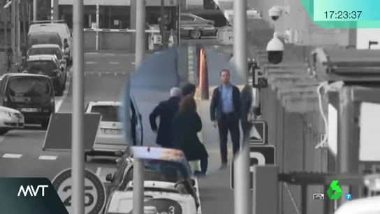 Carles Puigdemont en las calles de Bruselas Carles Puigdemont en las calles de Bruselas