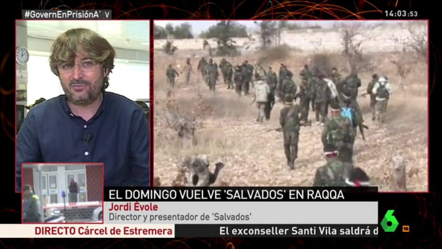 Jordi &Eacute;vole, en Al Rojo Vivo