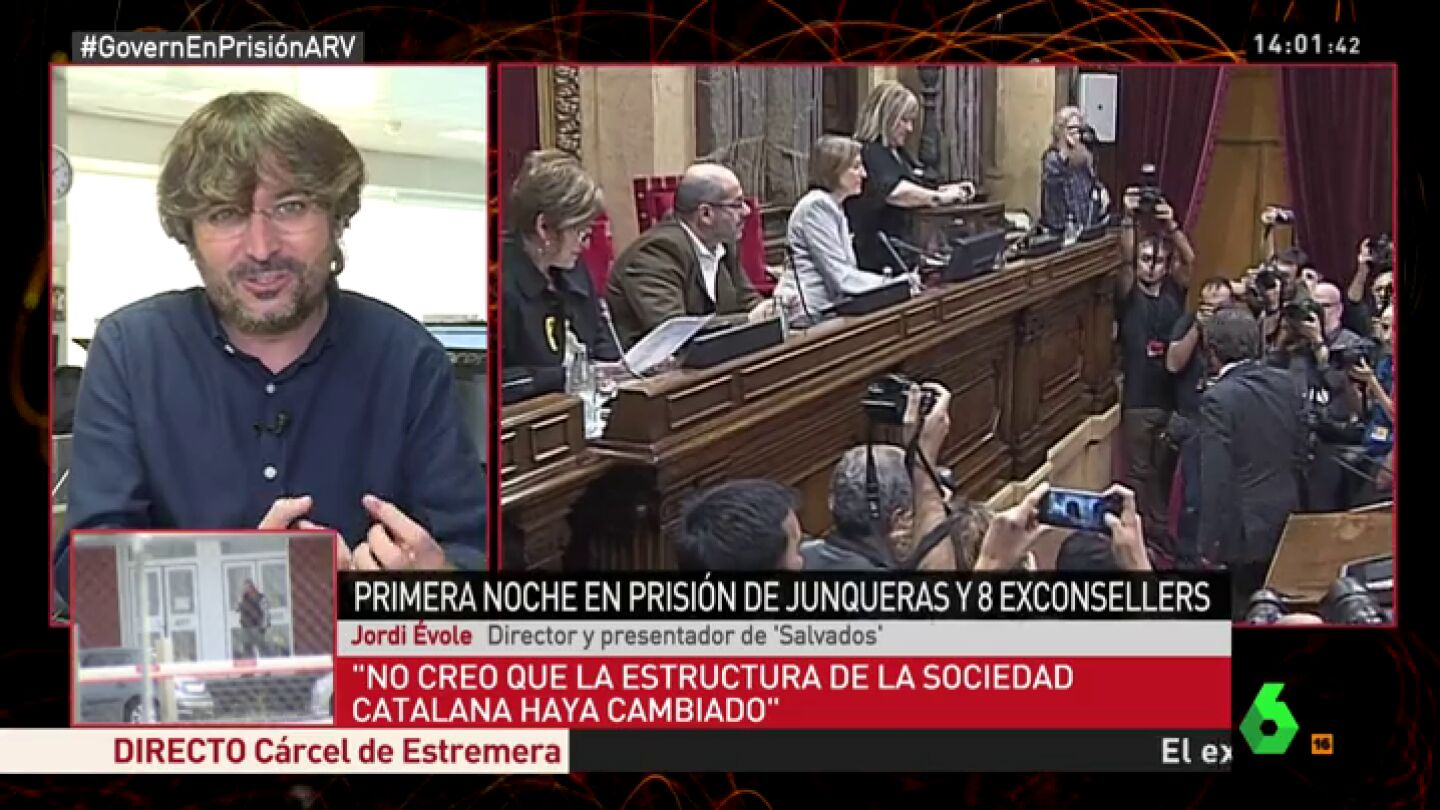 Jordi &Eacute;vole, en Al Rojo Vivo