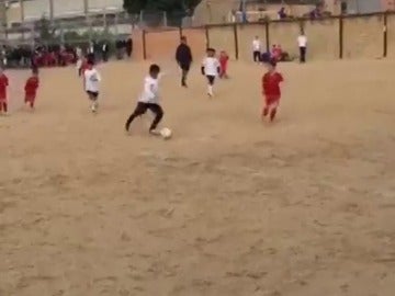 Cristiano Ronaldo presume en Instagram de este golazo de su hijo Cristiano Ronaldo presume en Instagram de este golazo de su hijo