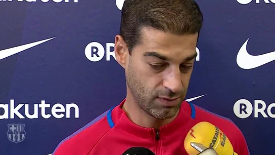 Gerard López, entrenador del Barcelona B Gerard López, entrenador del Barcelona B