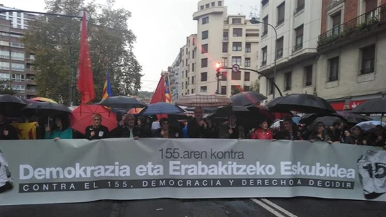 Manifestación en Bilbao Manifestación en Bilbao