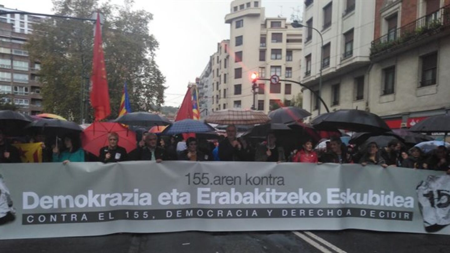 Manifestaci&oacute;n en Bilbao