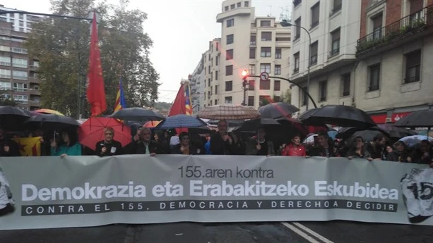 Manifestación en Bilbao