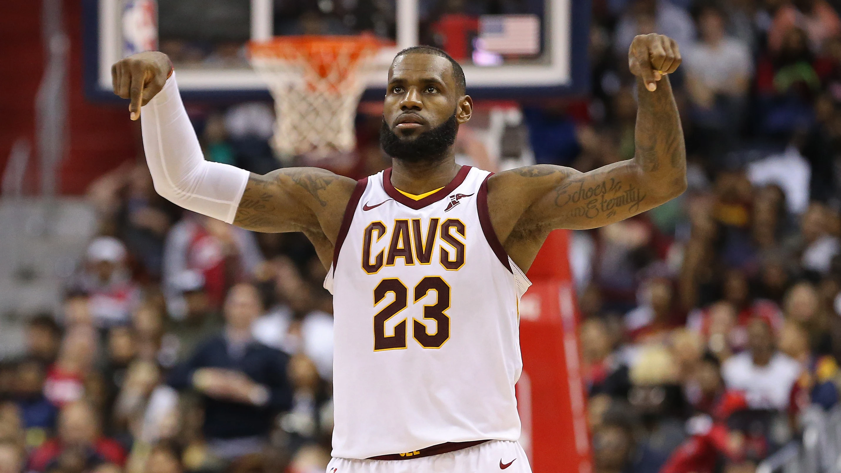 LeBron James en Washington