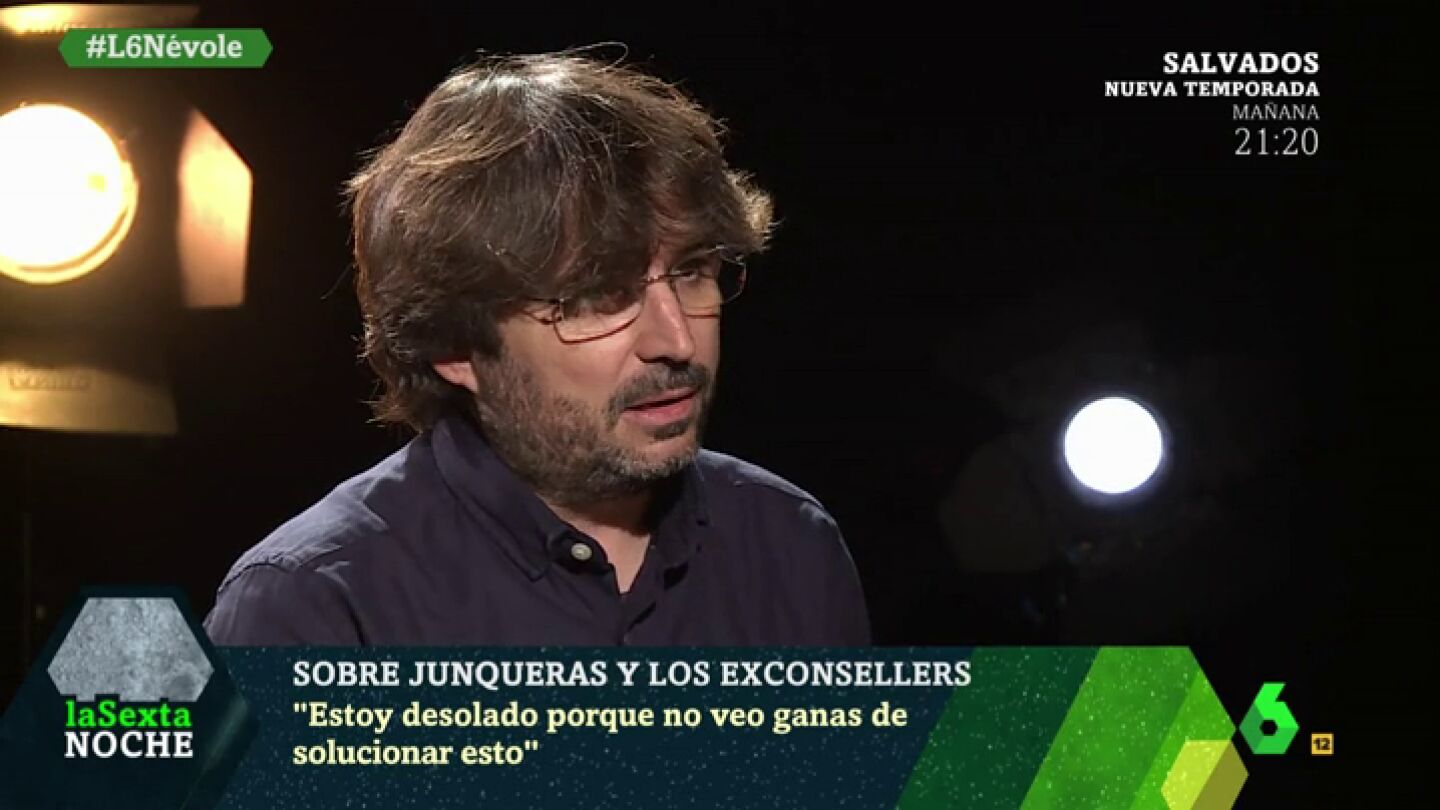 Jordi &Eacute;vole habla con I&ntilde;aki L&oacute;pez