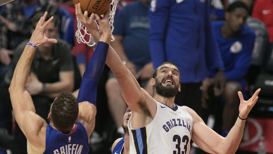 Marc Gasol, ante Griffin Marc Gasol, ante Griffin