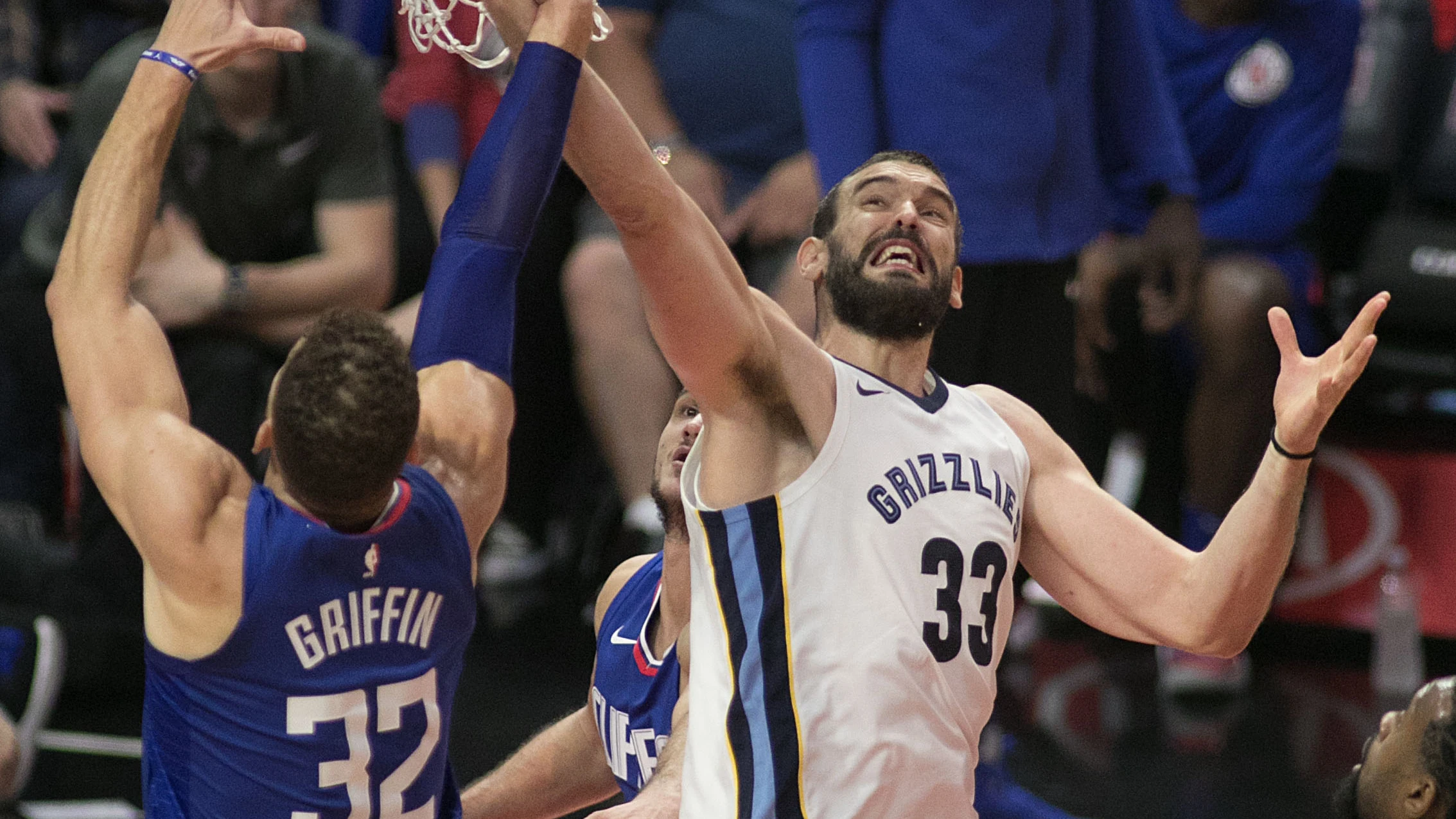 Marc Gasol, ante Griffin