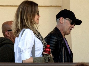 Antonio Banderas y su entorno se despiden de Ana Bandera Antonio Banderas y su entorno se despiden de Ana Bandera
