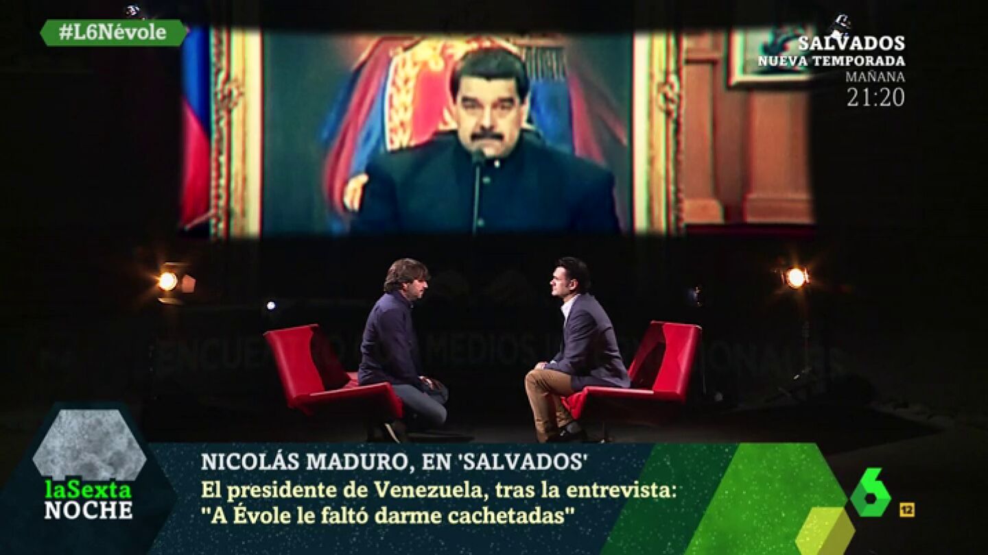 Jordi &Eacute;vole habla con I&ntilde;aki L&oacute;pez