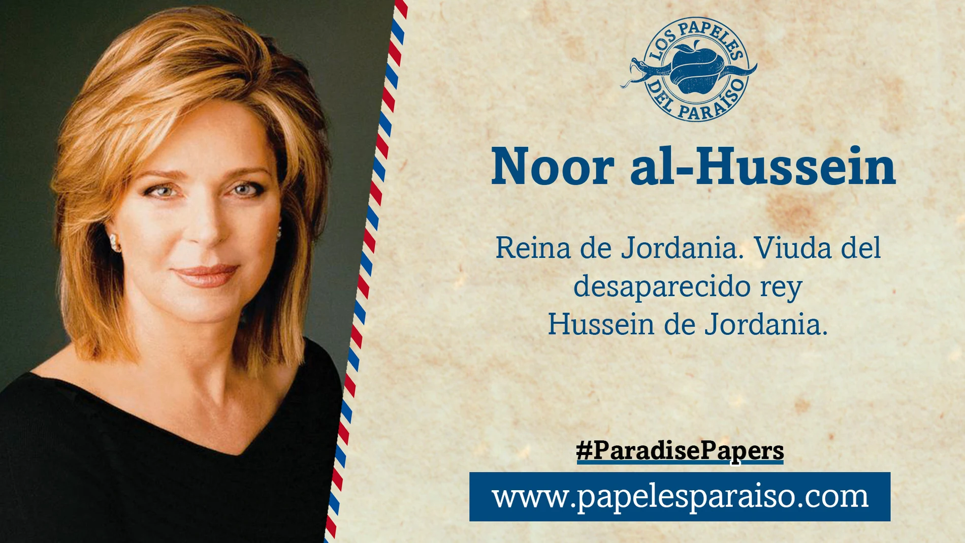 Noor al-Hussein, reina de Jordania