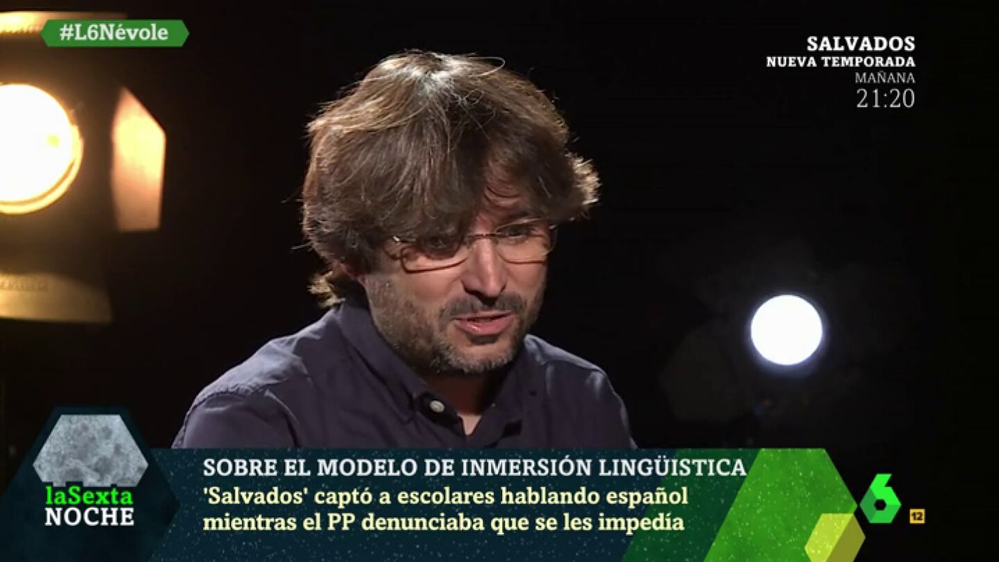 Jordi &Eacute;vole habla con I&ntilde;aki L&oacute;pez
