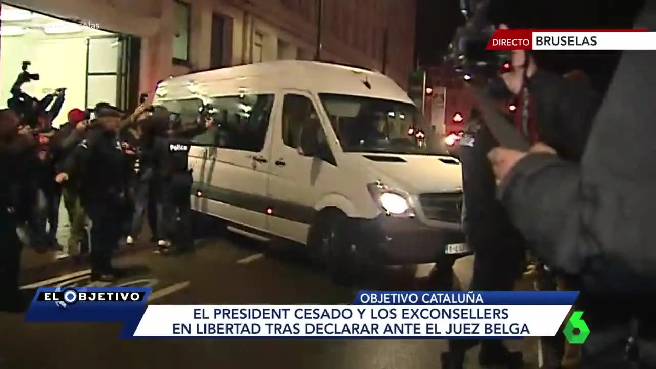 pUIGDEMONT, EN LIBERTAD CON MEDIDAS CAUTELARES pUIGDEMONT, EN LIBERTAD CON MEDIDAS CAUTELARES