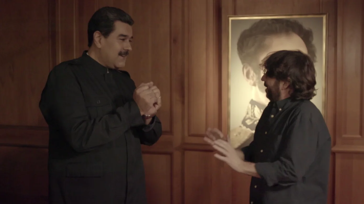 Nicolás Maduro y Jordi Évole