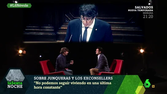 Jordi Évole, en laSexta Noche Jordi Évole, en laSexta Noche
