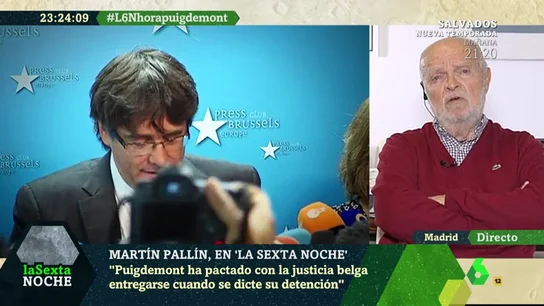 Martín Pallín, en laSexta Noche Martín Pallín, en laSexta Noche