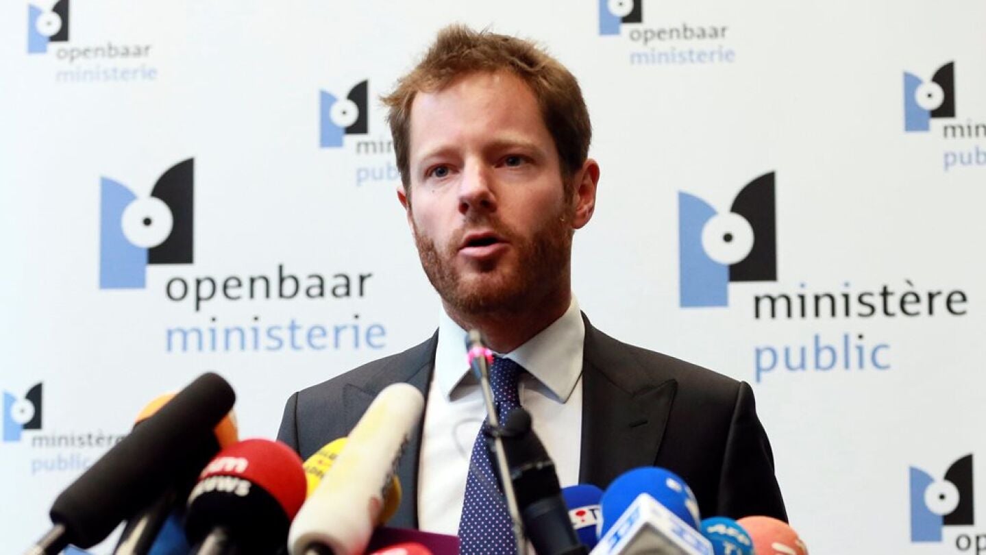 Gilles Dejemeppe, portavoz de la Fiscal&iacute;a de Bruselas