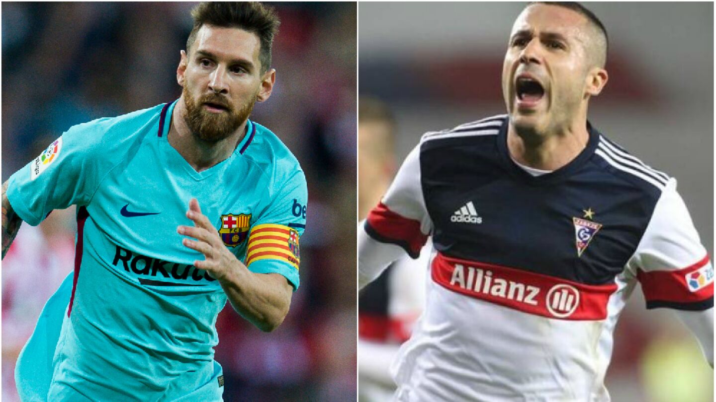 Messi e Igor Angulo