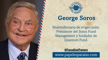 George Soros, presidente del Soros Fund Management