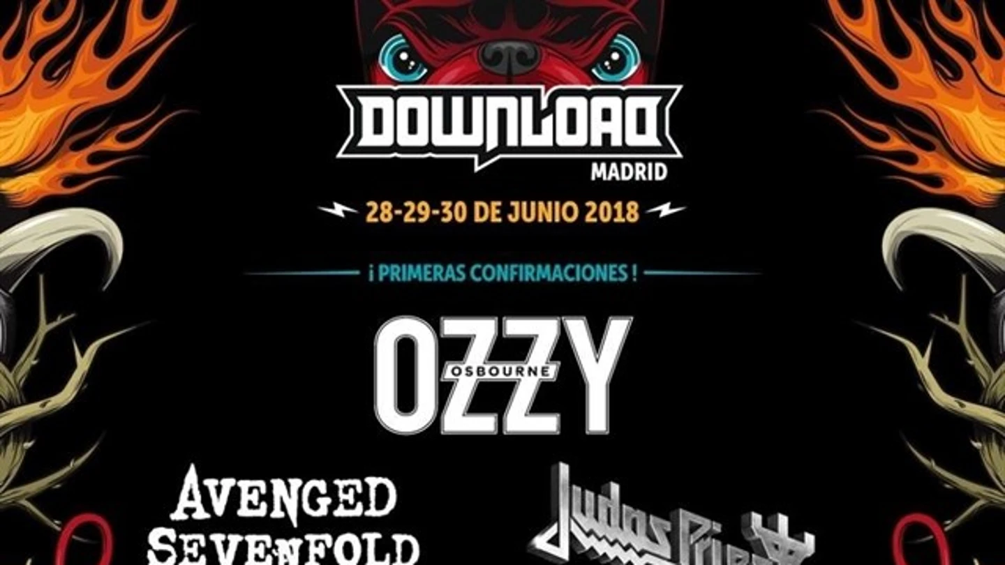 Cartel de Download Festival 2018 Cartel de Download Festival 2018
