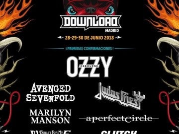 Cartel de Download Festival 2018 Cartel de Download Festival 2018