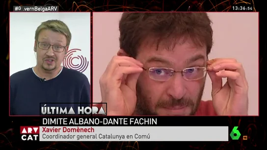 Xavier Domènech en Al Rojo Vivo Xavier Domènech en Al Rojo Vivo